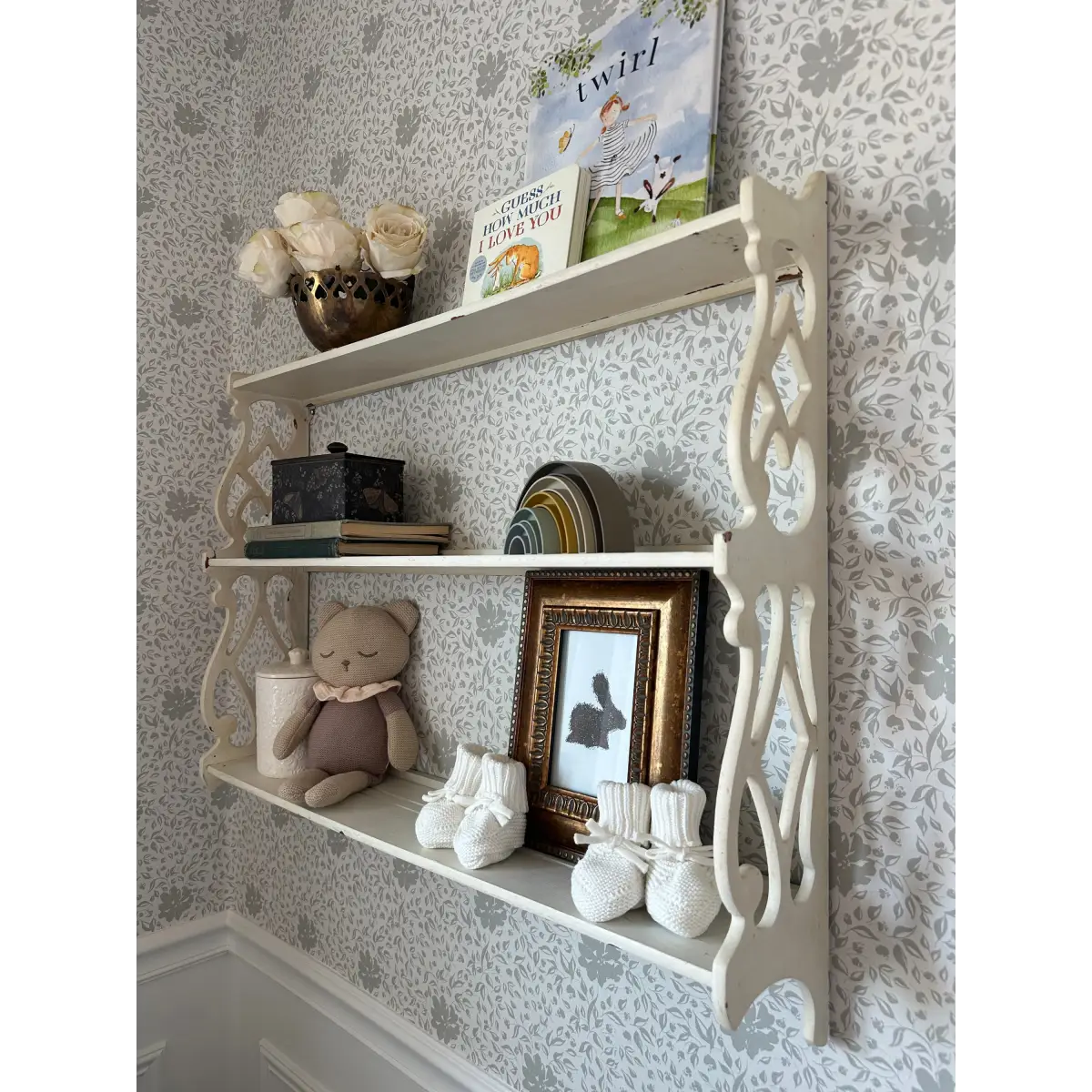Layla Wallpaper - Blooms and Leaves - by Ali Anni - Loomwell Home Goods