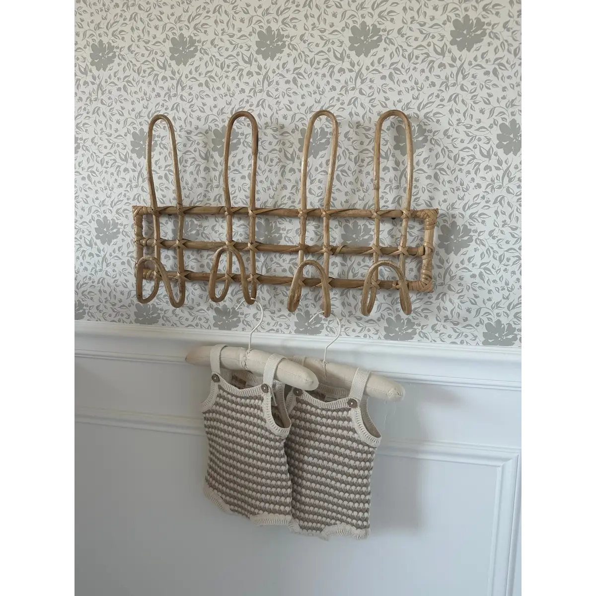 Layla Wallpaper - Blooms and Leaves - by Ali Anni - Loomwell Home Goods
