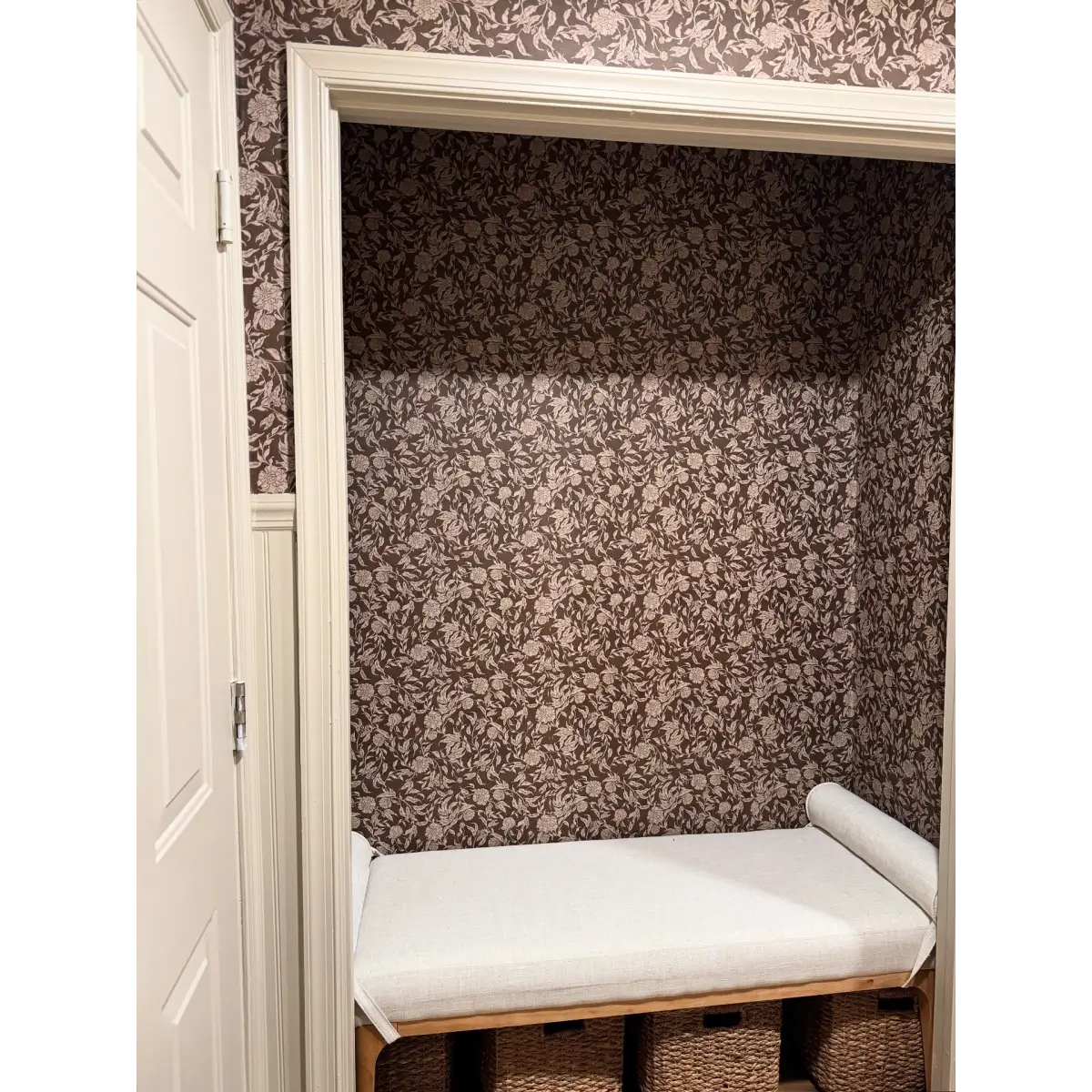 Leighton Wallpaper - Subtle Floral - by The Fibery - Loomwell Home Goods