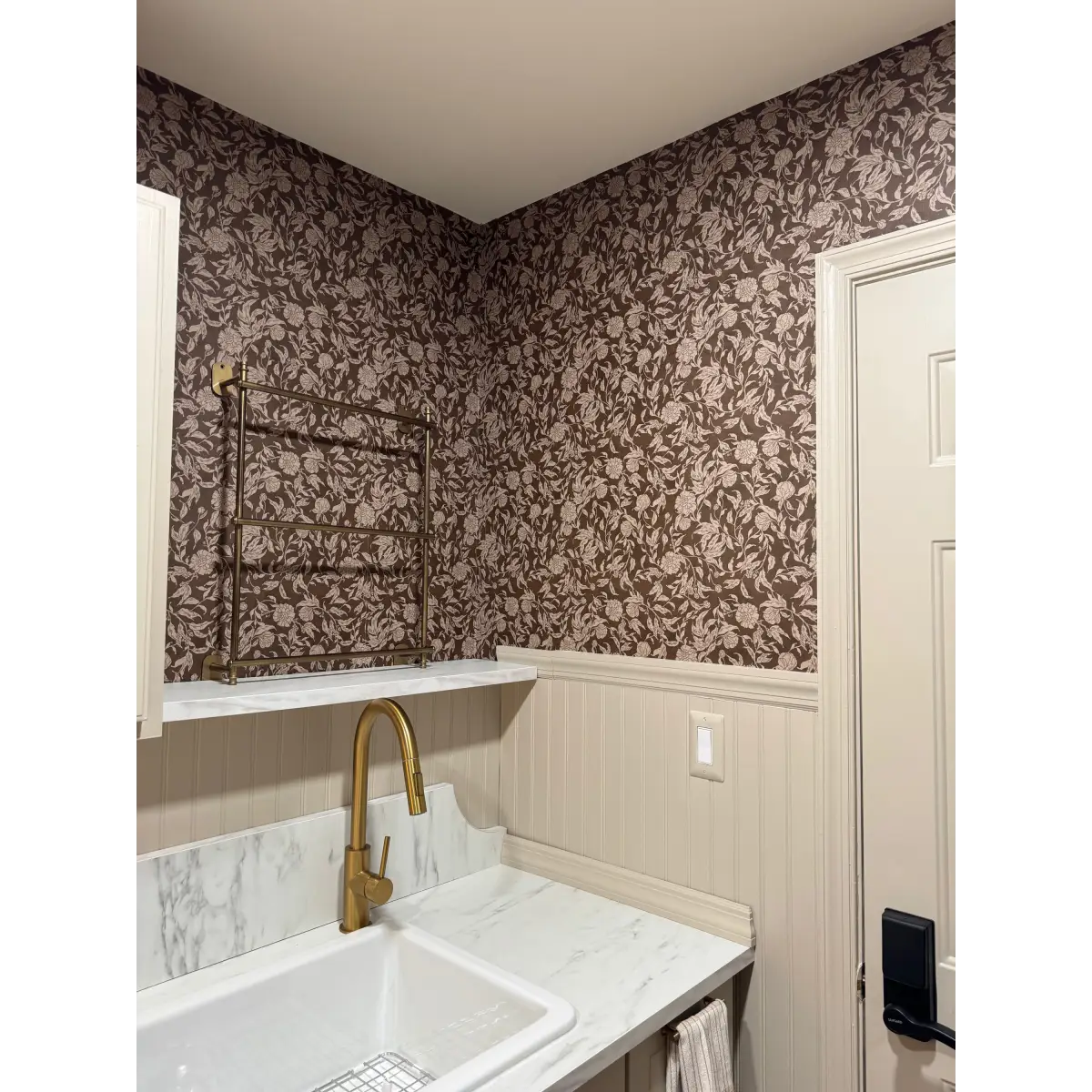 Leighton Wallpaper - Subtle Floral - by The Fibery - Loomwell Home Goods