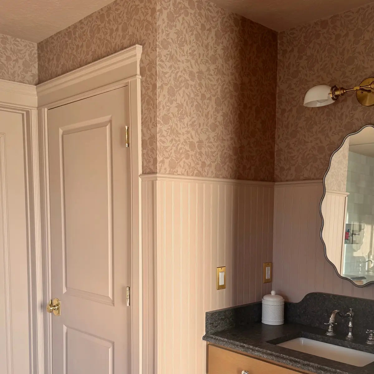 Leighton Wallpaper - Subtle Floral - by The Fibery - Loomwell Home Goods