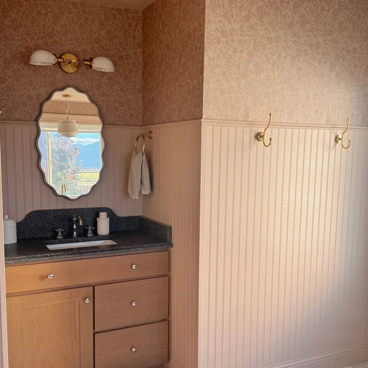 Leighton Wallpaper - Subtle Floral - by The Fibery - Loomwell Home Goods