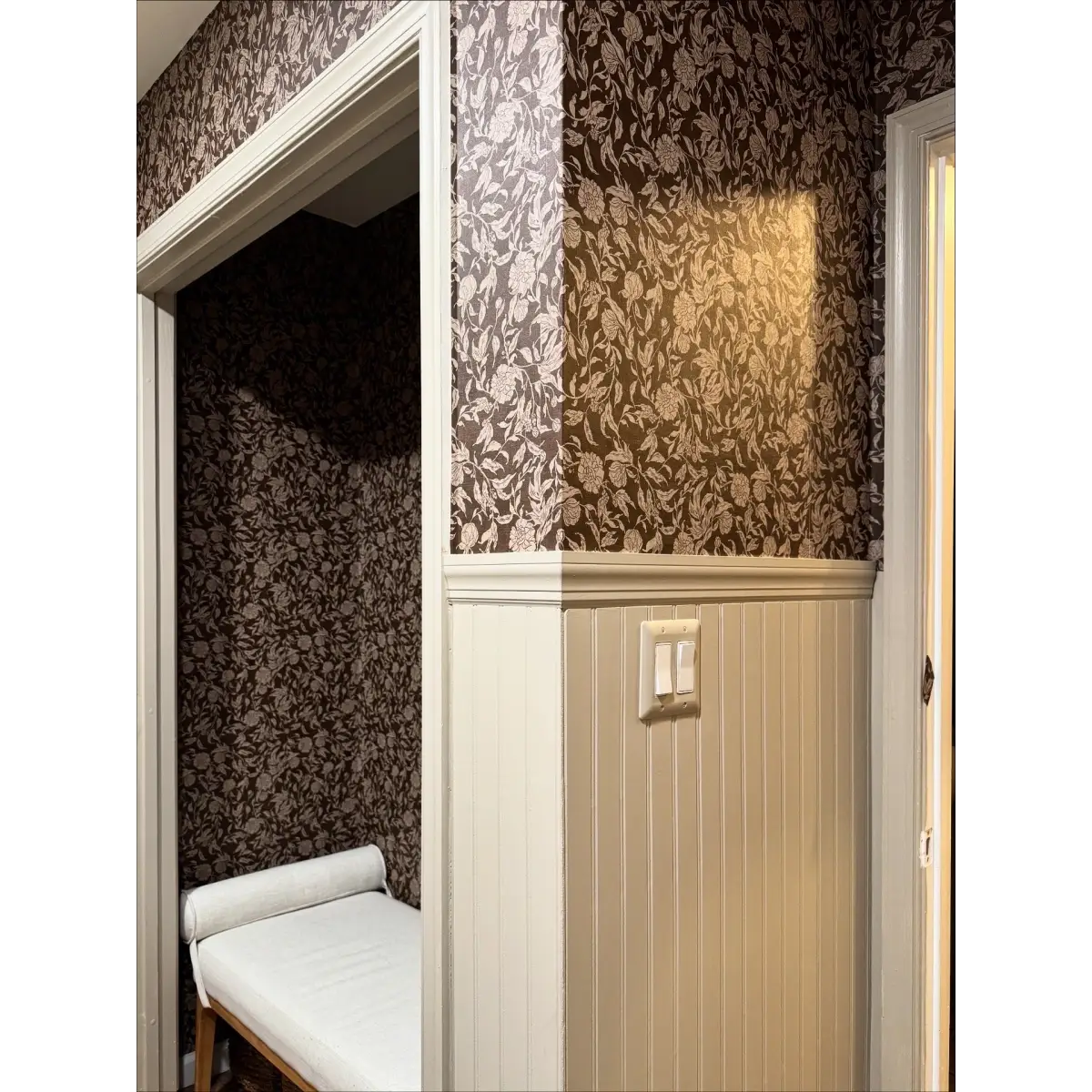 Leighton Wallpaper - Subtle Floral - by The Fibery - Loomwell Home Goods