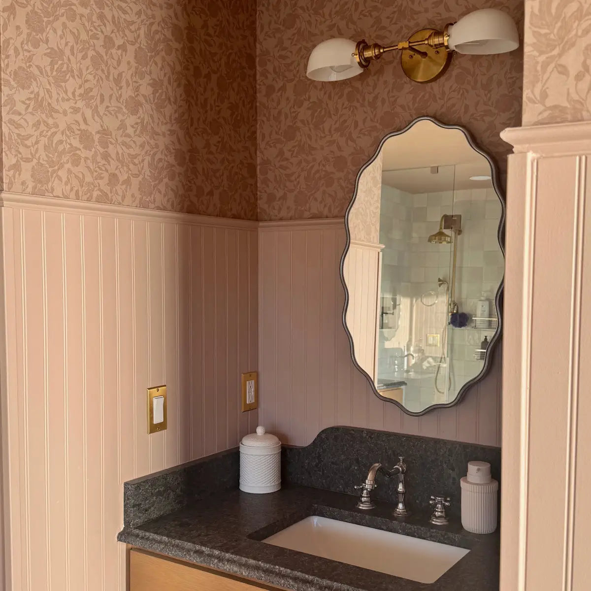 Leighton Wallpaper - Subtle Floral - by The Fibery - Loomwell Home Goods