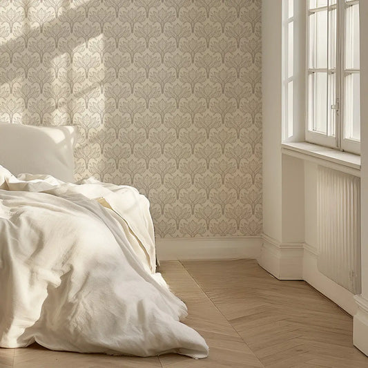 Leilani Wallpaper - Lotus Fans - by Erin Silliman Designs - Loomwell Home Goods