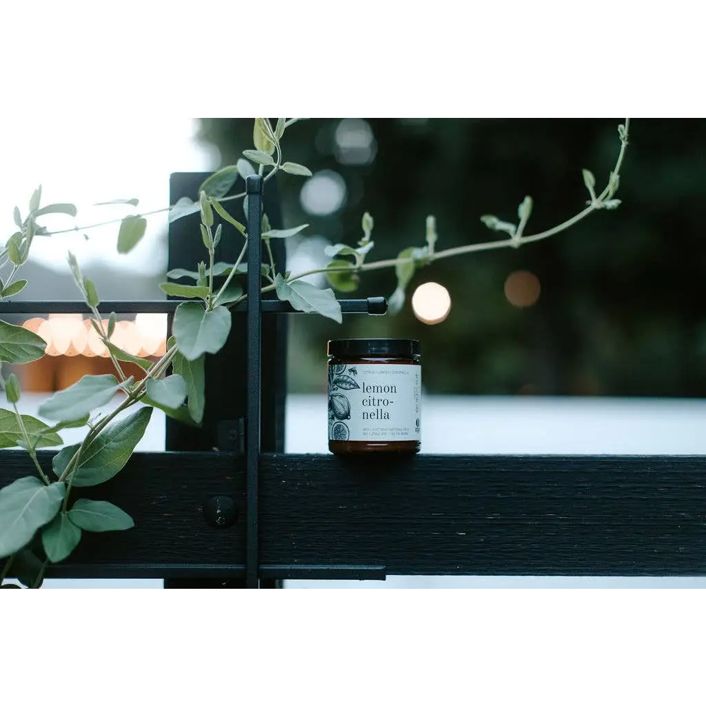 Lemon Citronella Soy Candle - Mosquito Repellent - Broken Top Brands