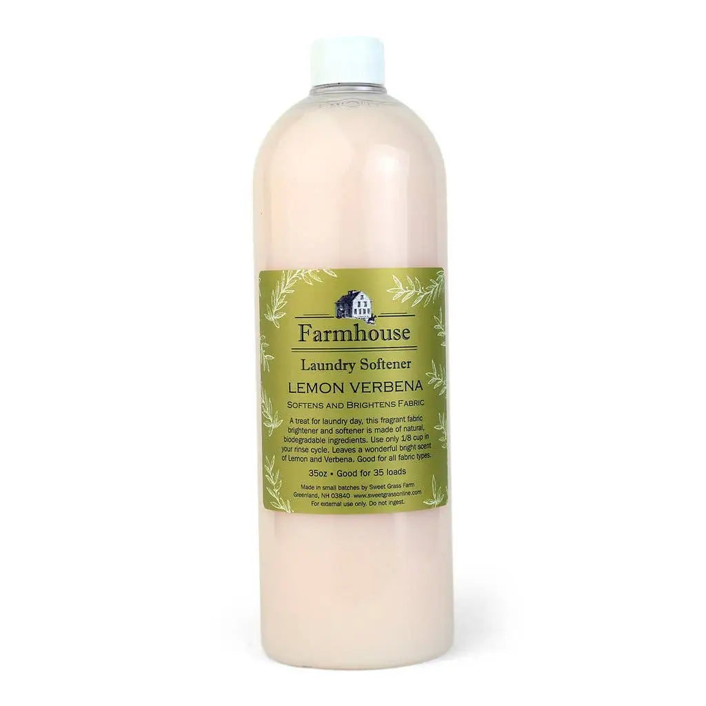 Fabric Softener - Lemon Verbena - All-Natural - Sweet Grass Farm