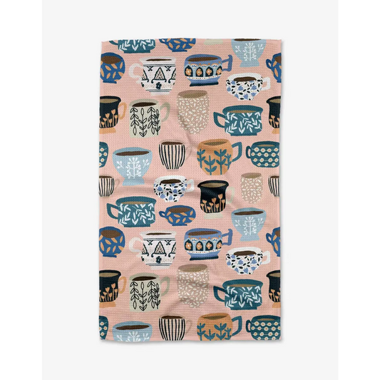 Kitchen Towel - Les Tasses Teacups - Geometry