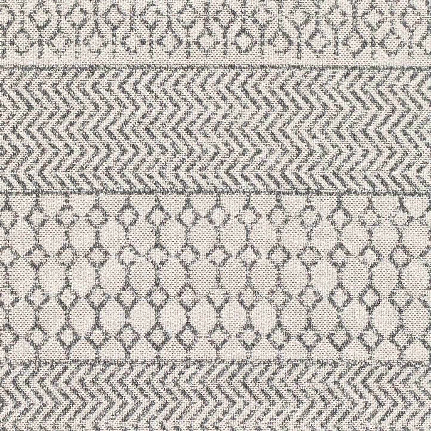 Gray Cotton Area Rug - Boutique Rugs