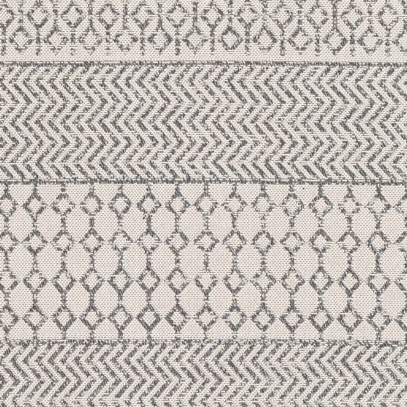 Gray Cotton Area Rug - Boutique Rugs
