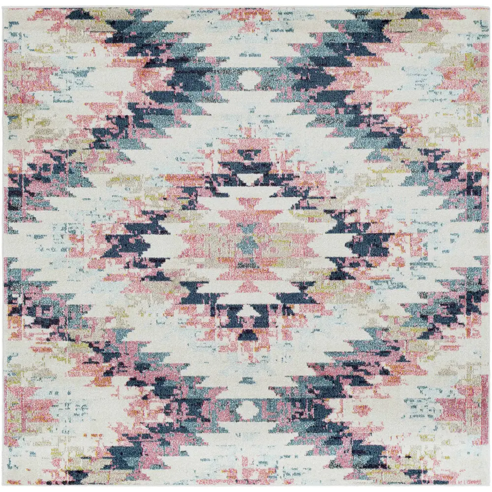 Lewisberry Area Rug - 6’7’’ Square - Boutique Rugs