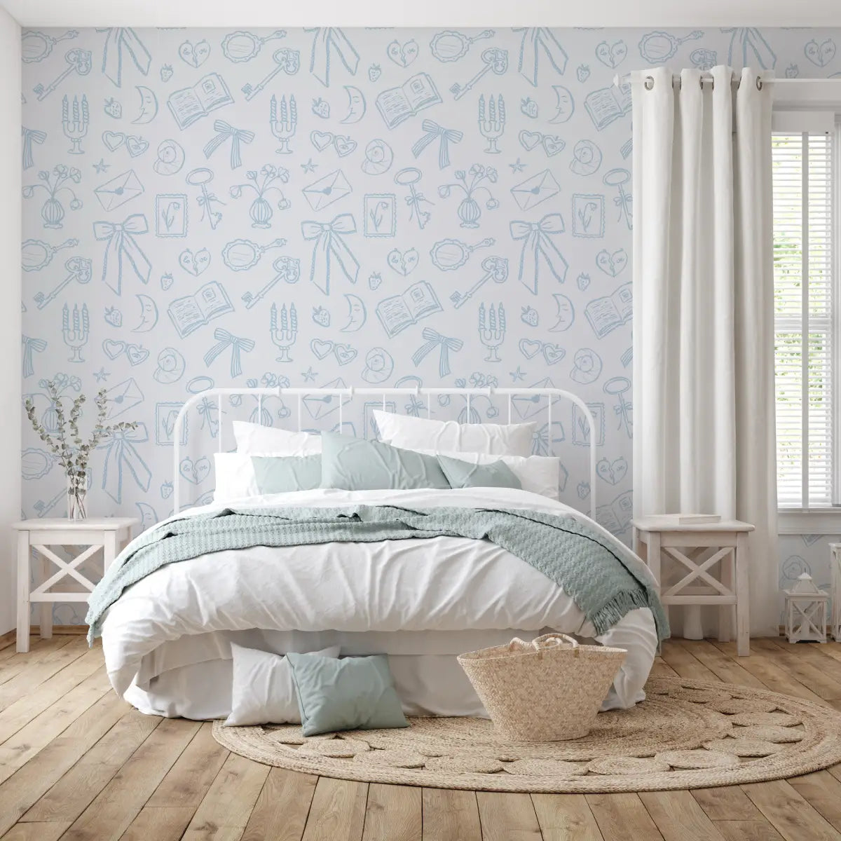 Lexi Wallpaper - Girly Things - Loomwell Home Goods