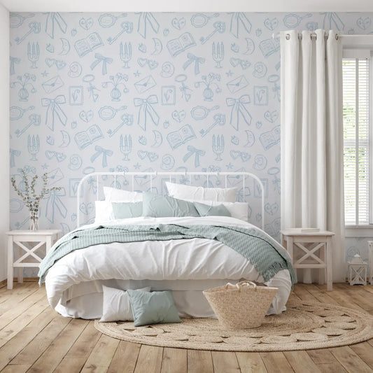 Lexi Wallpaper - Girly Things - Loomwell Home Goods