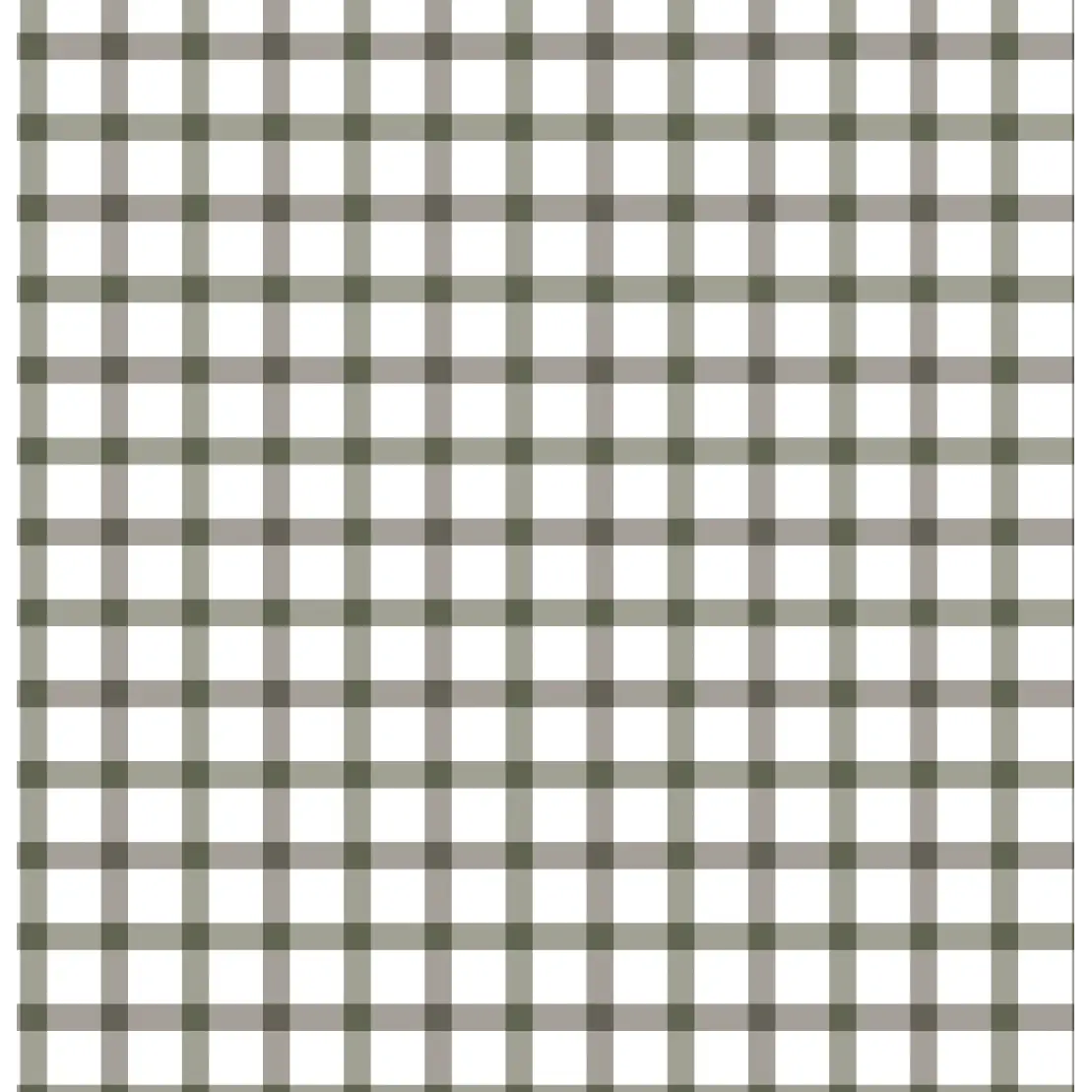 Liam Wallpaper - Simple Check Plaid - by Kourtni Gunn - Sample 1 foot by 1 foot / Olive - Loomwell Home Goods