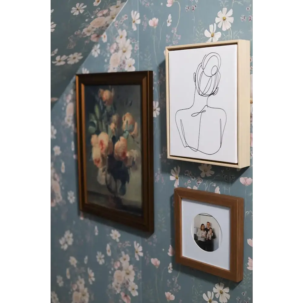 Liesl Wallpaper - Flower Stems - by Emily Cooper Art - Loomwell Home Goods