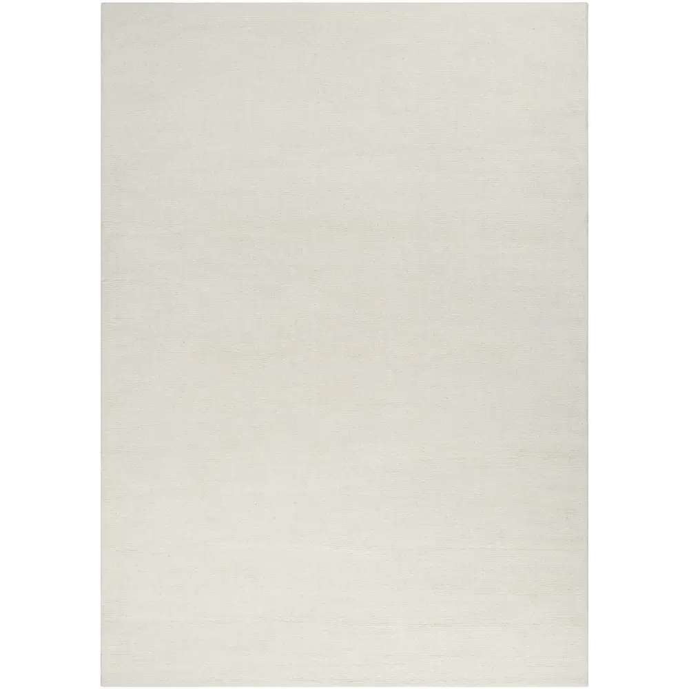 Light Beige Wool Area Rug - * 8’ x 11’ Rectangle - Boutique Rugs