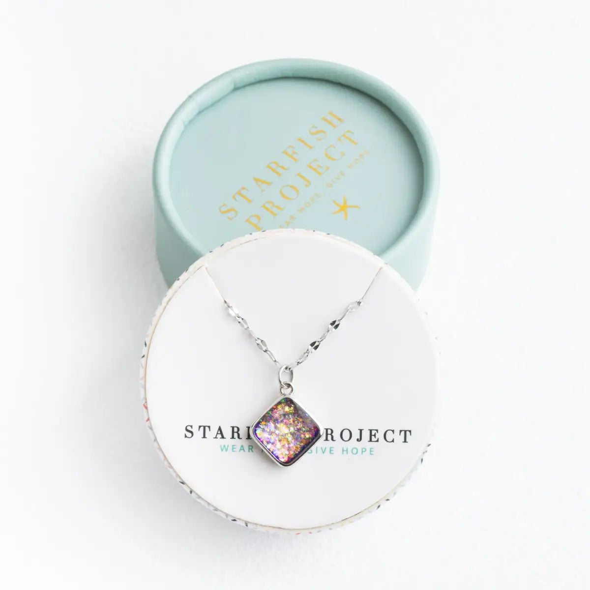 Light Within Silver Necklace - Starfish Project