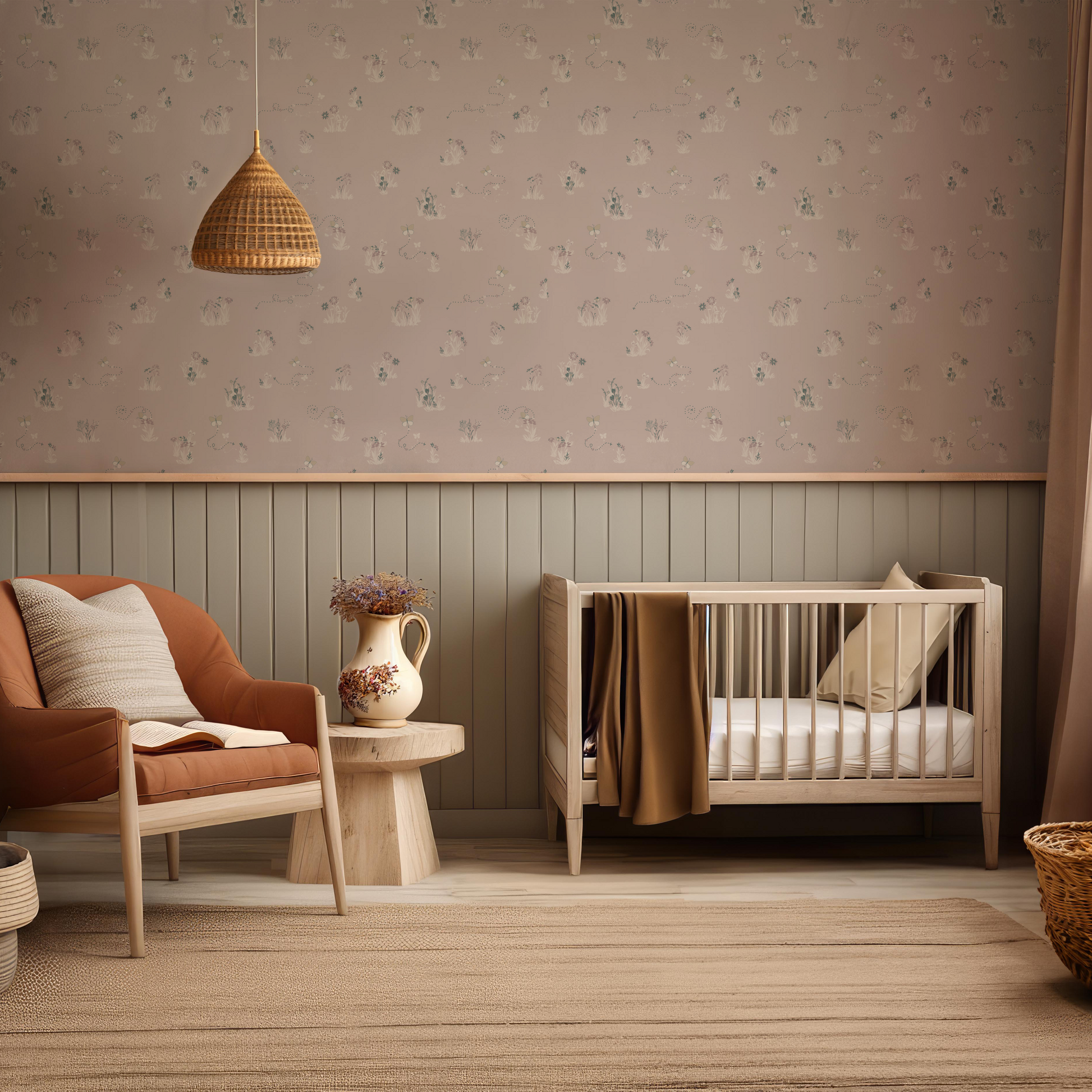 Serephina Wallpaper by Trisha Patel - Loomwell Home Goods