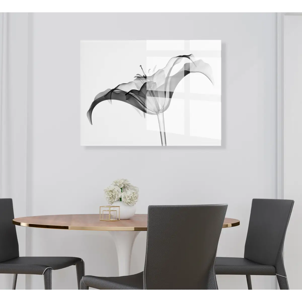Floating Acrylic Art - Lily X Ray Floral - Assorted / 23x31 - kateandlaurel