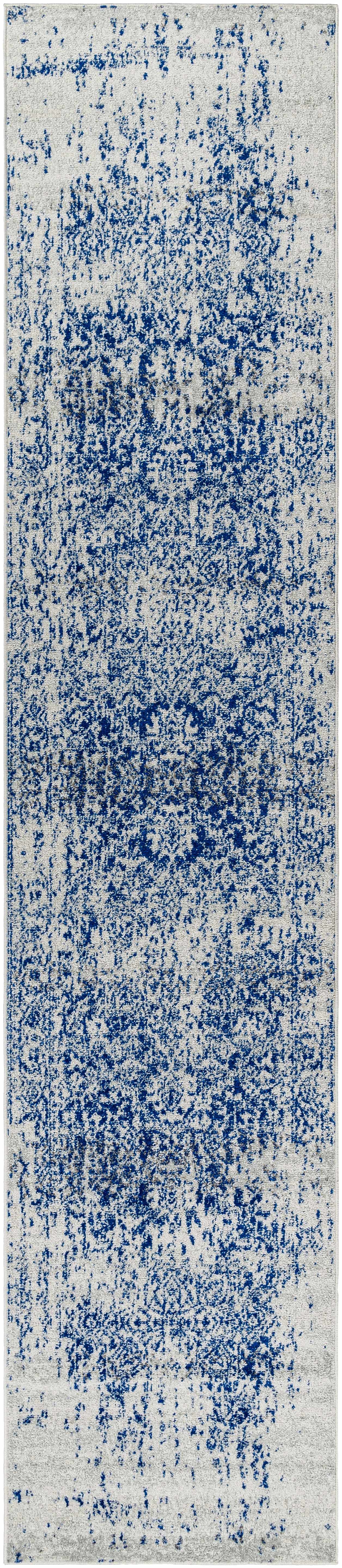 Tapis bleu marine Rachel