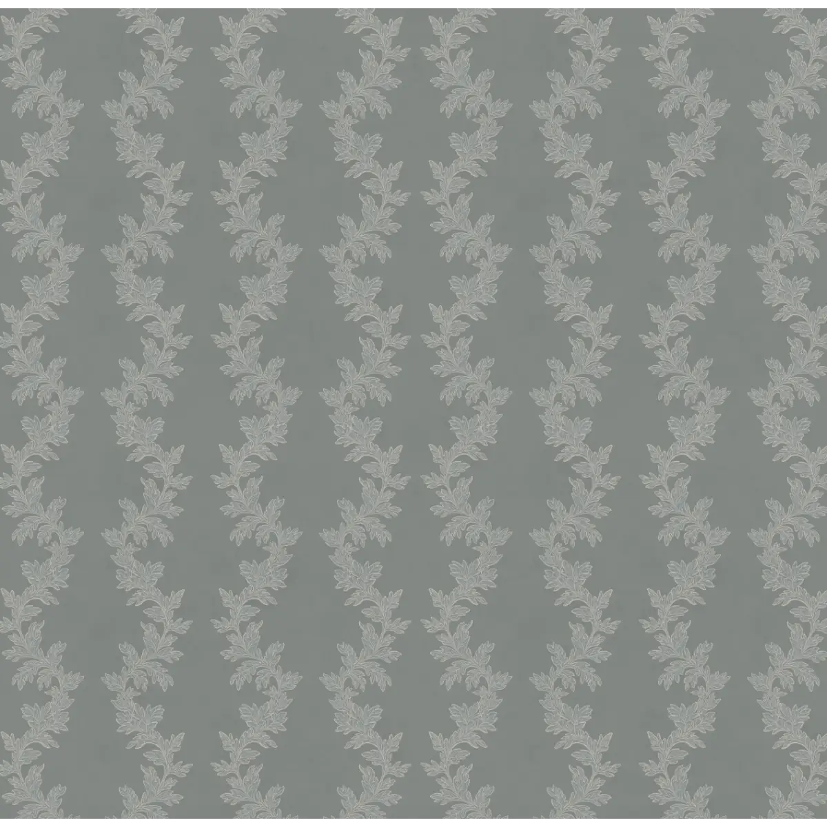 Linden Wallpaper - Modern Traditional - by The Fibery - Sample 1 foot by 1 foot / Blue Gray - Loomwell Home Goods