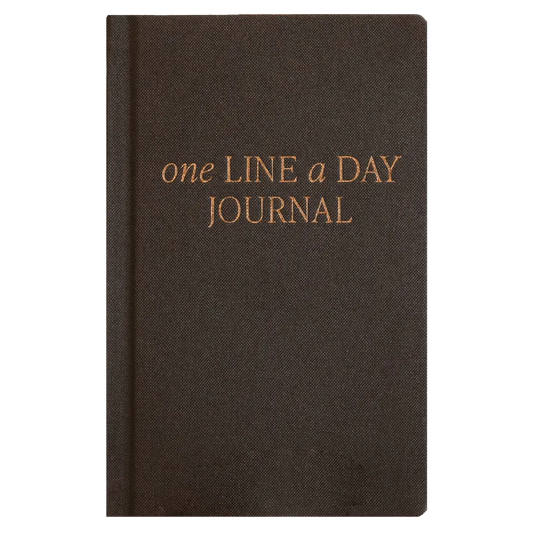 One Line A Day Fabric Journal - Sweet Water Decor