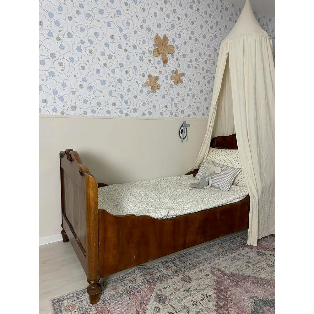 Linnea Wallpaper - Swirling Flowers - by Grateful Artsy Soul - Loomwell Home Goods