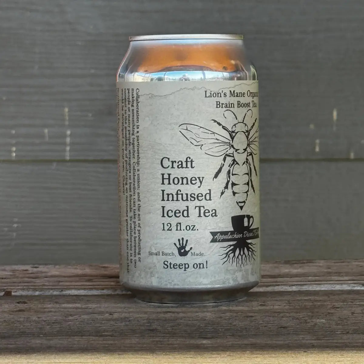 Organic Iced Tea with Honey - Lion’s Mane - Brain Boost - Wehrloom Honey