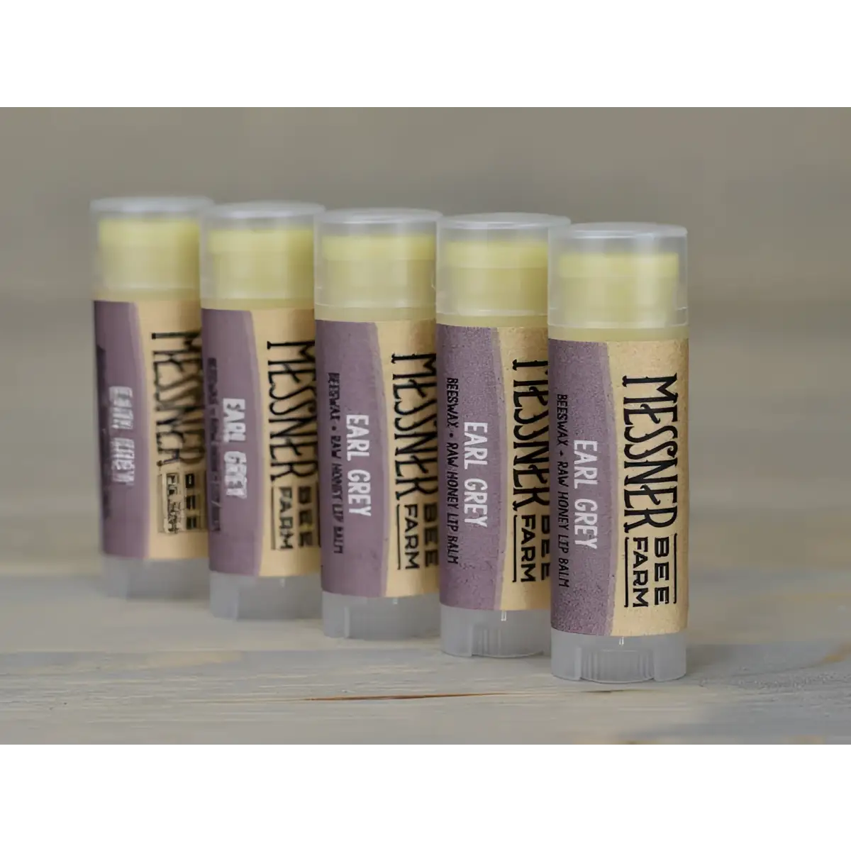 Lip Balm - Earl Grey Tea - Handmade with Beeswax - Messner Bee Farm