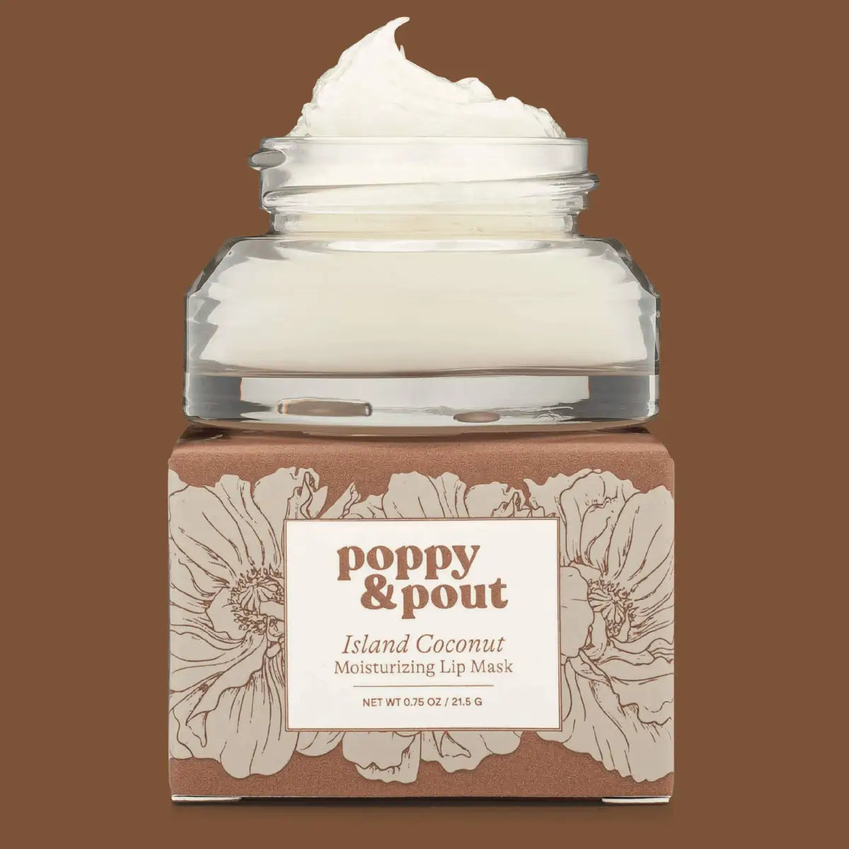 Lip Mask - Island Coconut - Poppy & Pout