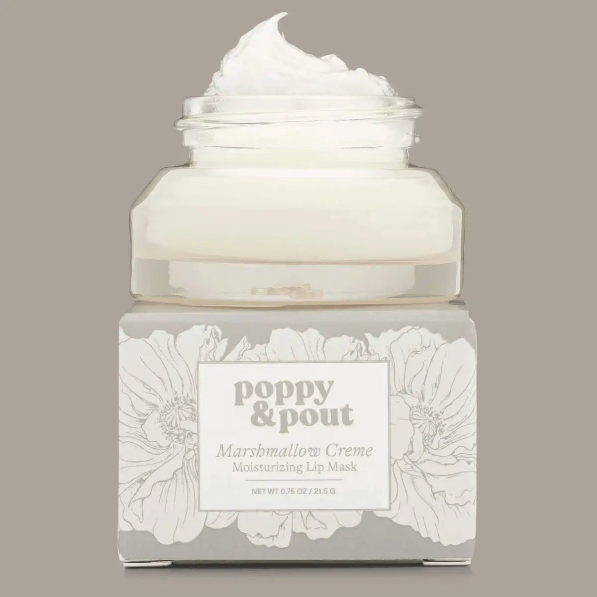 Lip Mask - Marshmallow Creme - Poppy & Pout