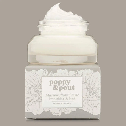 Lip Mask - Marshmallow Creme - Poppy & Pout