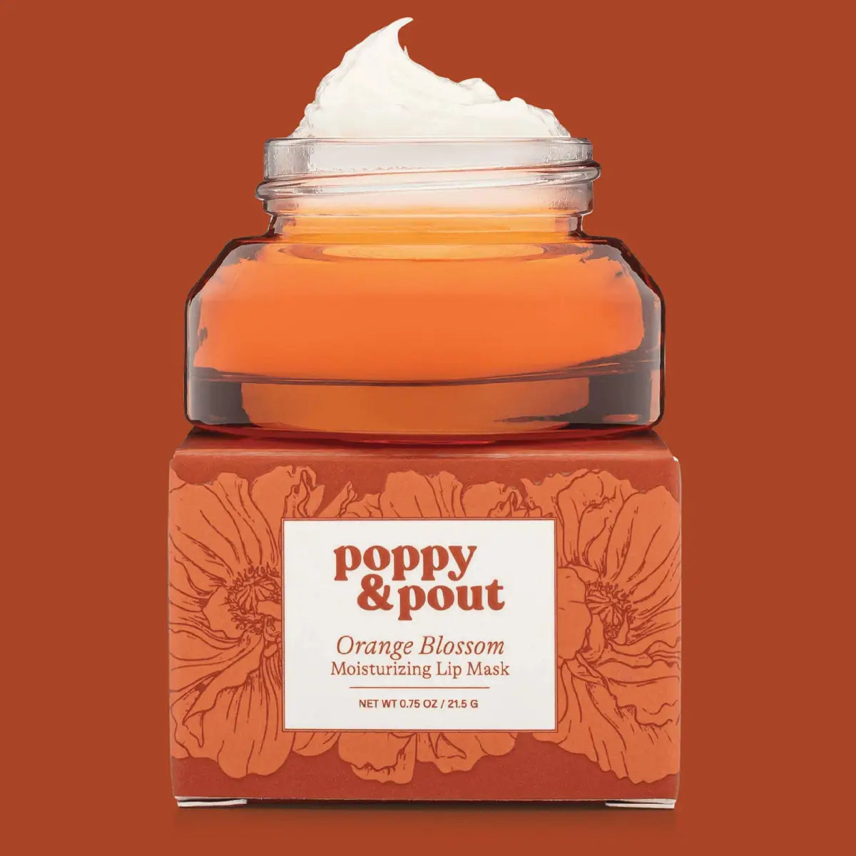 Lip Mask - Orange Blossom - Poppy & Pout