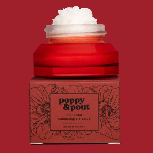 Lip Scrub - Cinnamint - Poppy & Pout