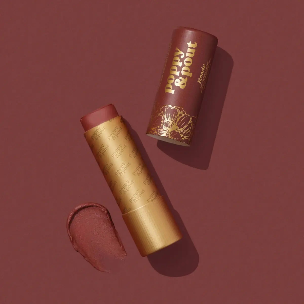 Tinted Lip Balm - Roxie - Poppy & Pout