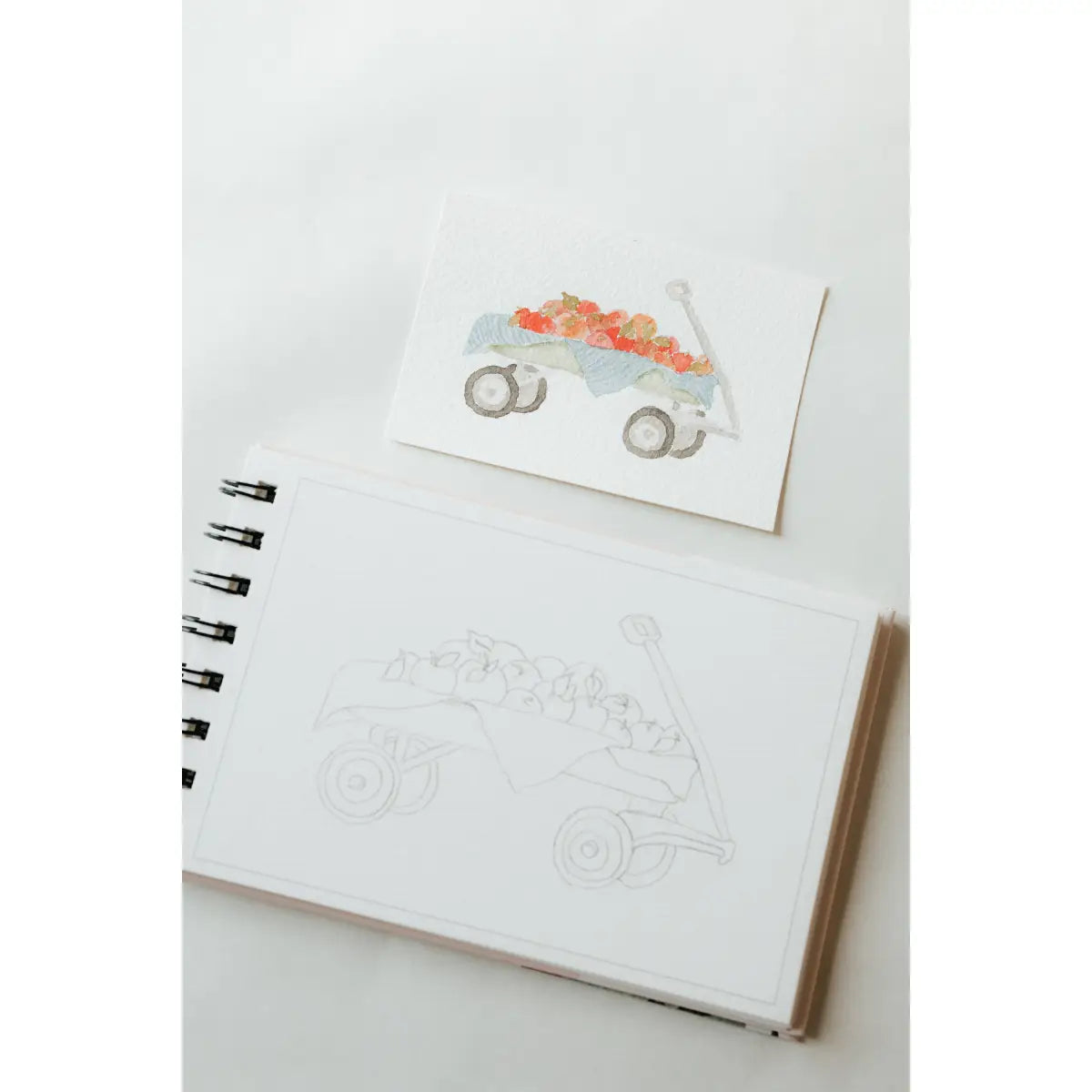 Watercolor Workbook - Autumn - bailey rae studio