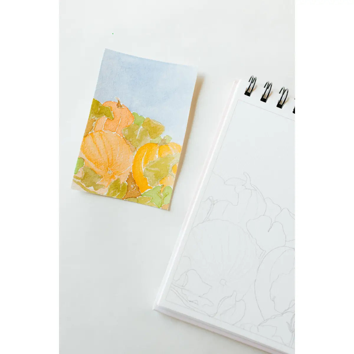 Watercolor Workbook - Autumn - bailey rae studio