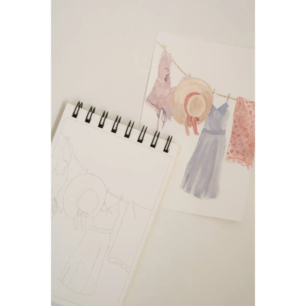 Watercolor Workbook - Spring - bailey rae studio
