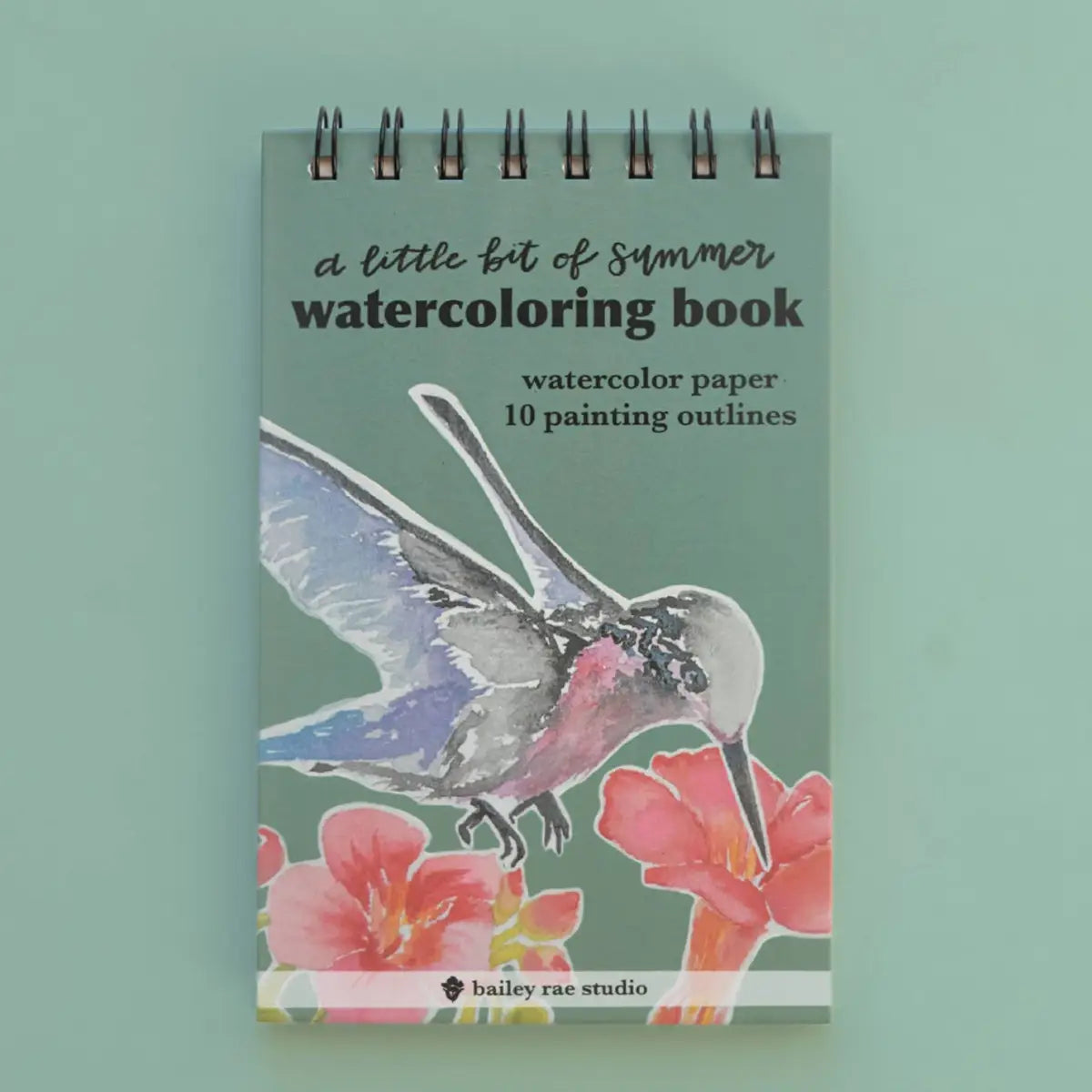 Watercolor Workbook - Summer - bailey rae studio