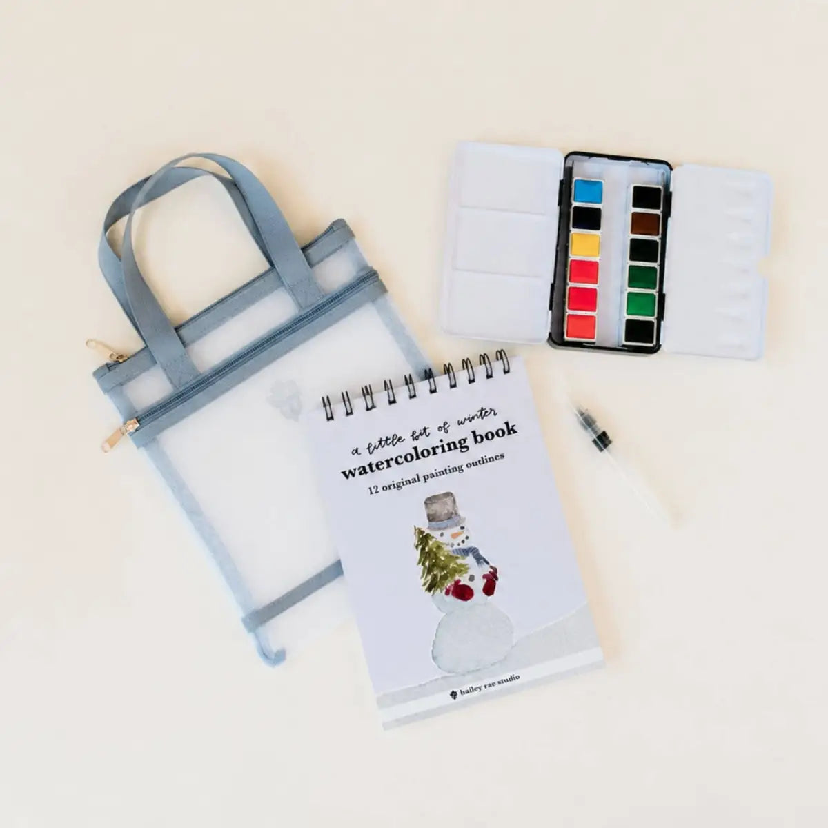 Watercolor Workbook - Winter - bailey rae studio