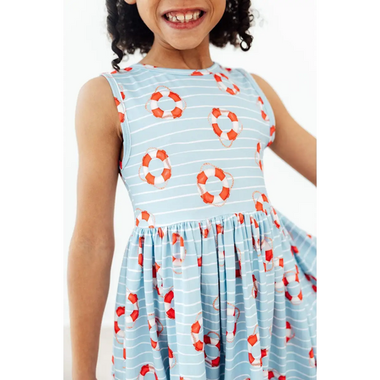 Tank Twirl Dress - Little Lifeguard - Summer - 6-12M - Mila & Rose ®