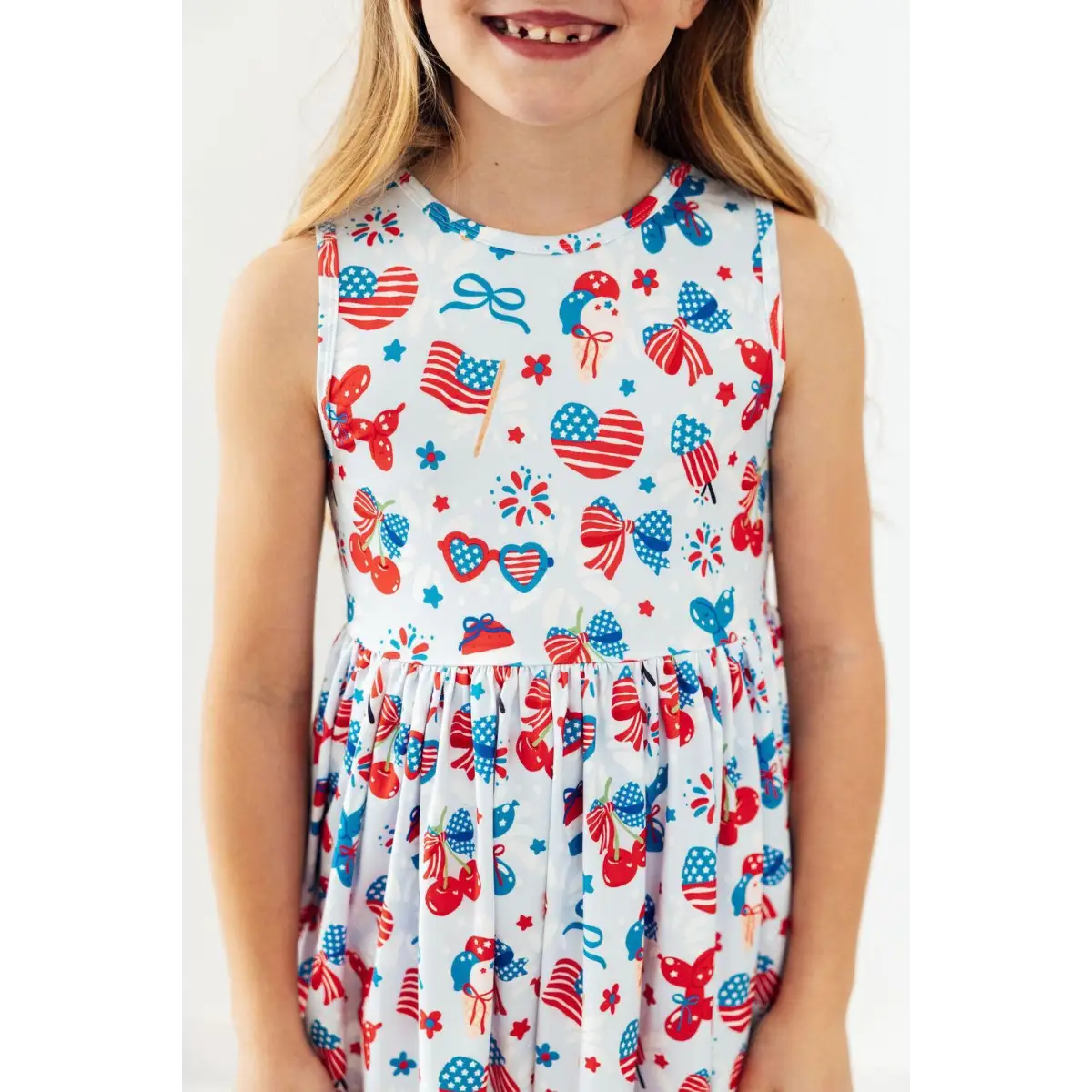 Tank Twirl Dress - Little Miss Liberty - America Patriotic - 6-12M - Mila & Rose ®