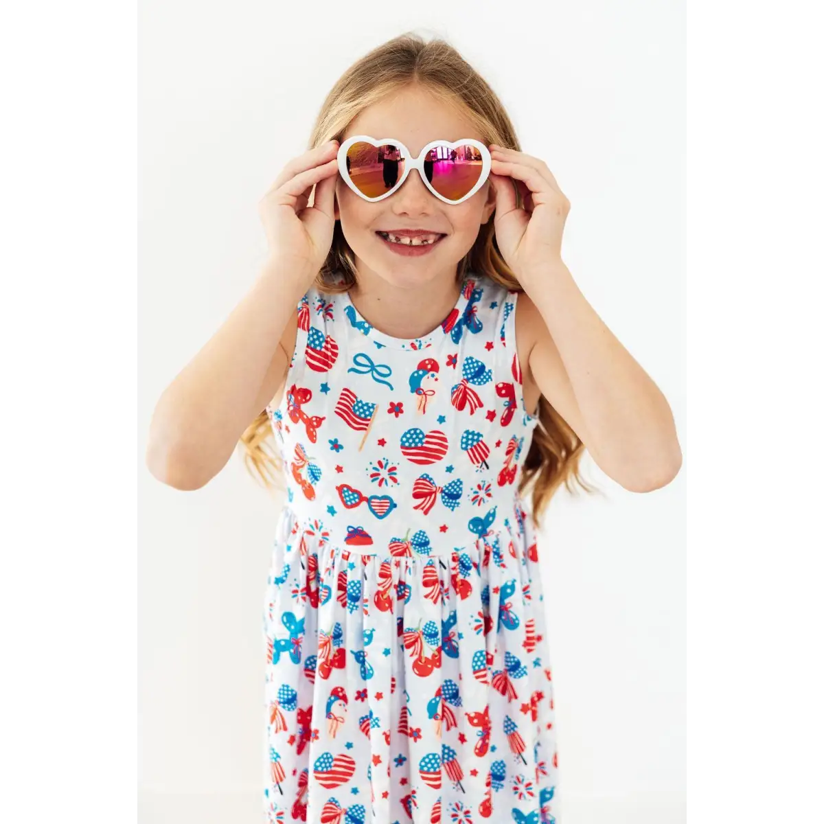 Tank Twirl Dress - Little Miss Liberty - America Patriotic - Mila & Rose ®