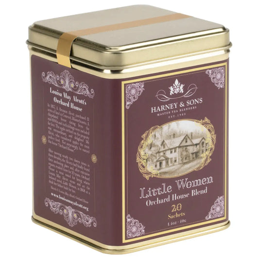 Little Women Orchard House Blend Tin of 20 Sachets - Sachets / Tin of 20 Sachets - Harney & Sons Fine Teas