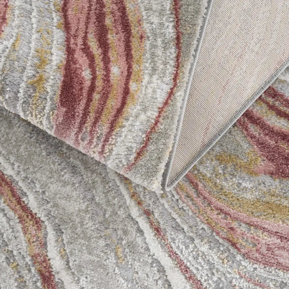 Live Marble Pink Area Rug - Boutique Rugs