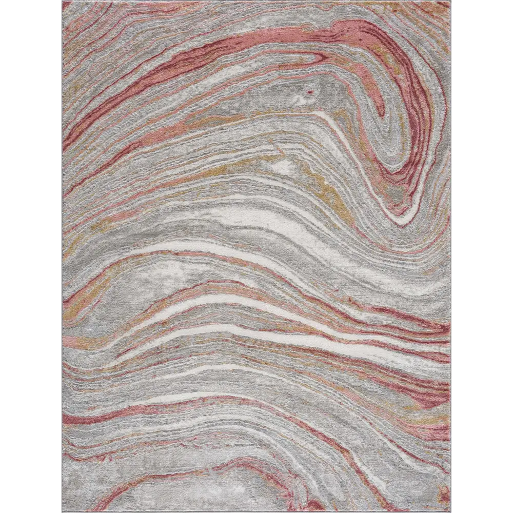 Live Marble Pink Area Rug - Boutique Rugs