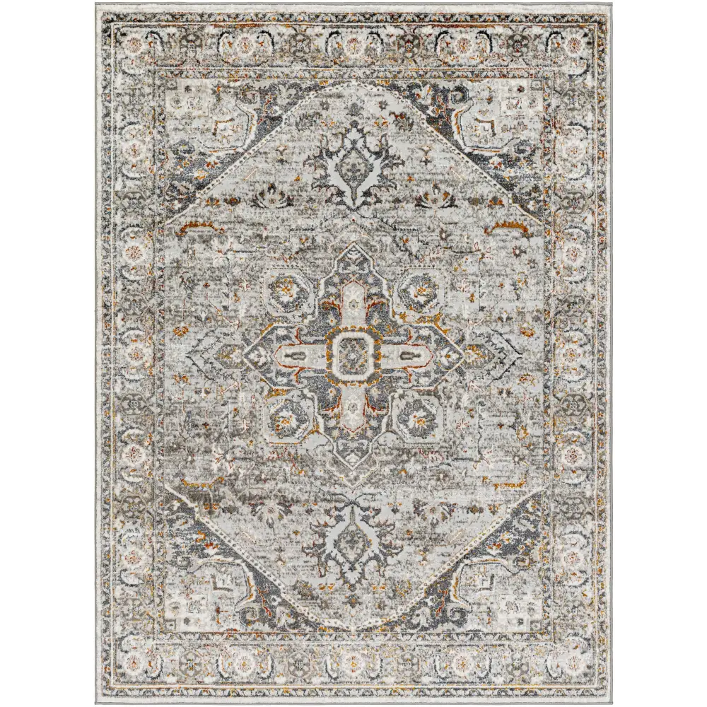 Liverpool Dark Gray Area Rug - Clearance - 5’3’’ x 7’ Rectangle - Boutique Rugs