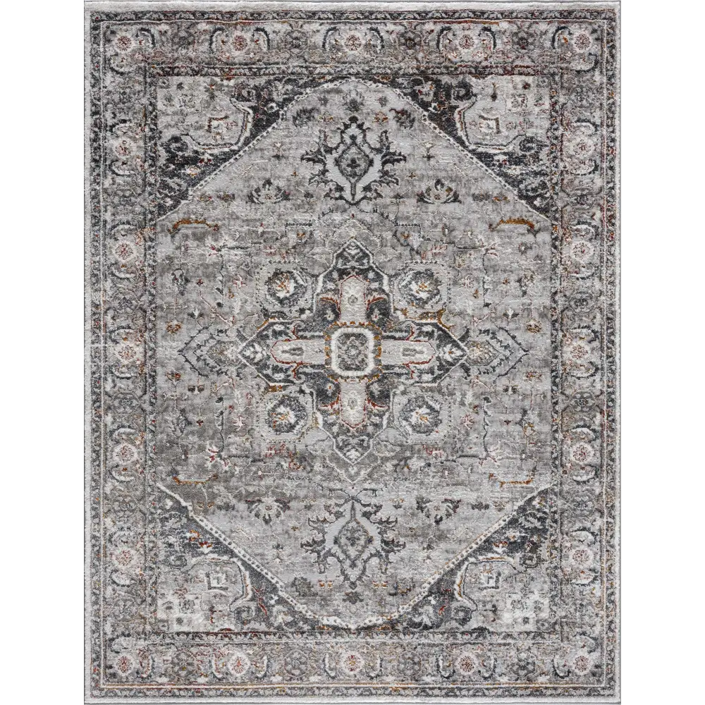 Liverpool Dark Gray Area Rug - Clearance - Boutique Rugs