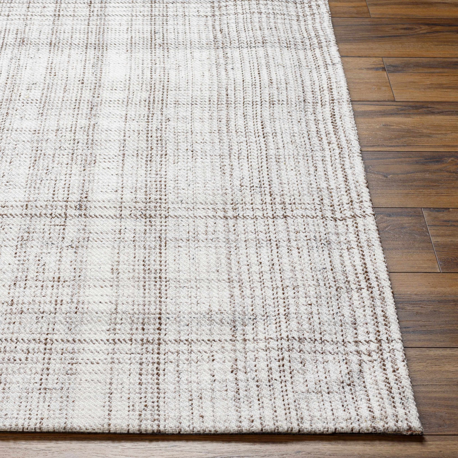 Linen Look Neutral Area Rug - Boutique Rugs
