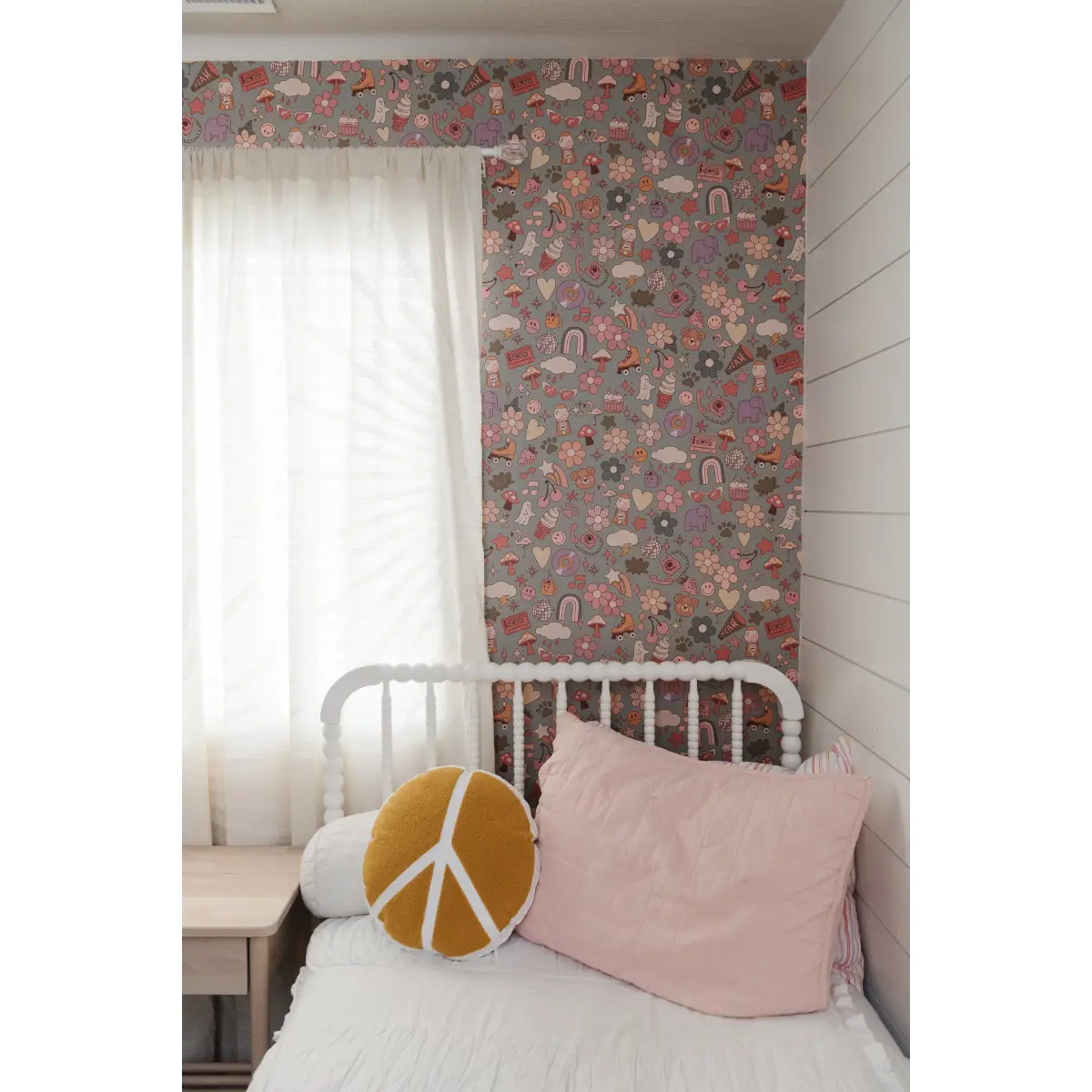 Lollie Wallpaper - Retro Cartoon Things - by Thread Mama - Loomwell Home Goods